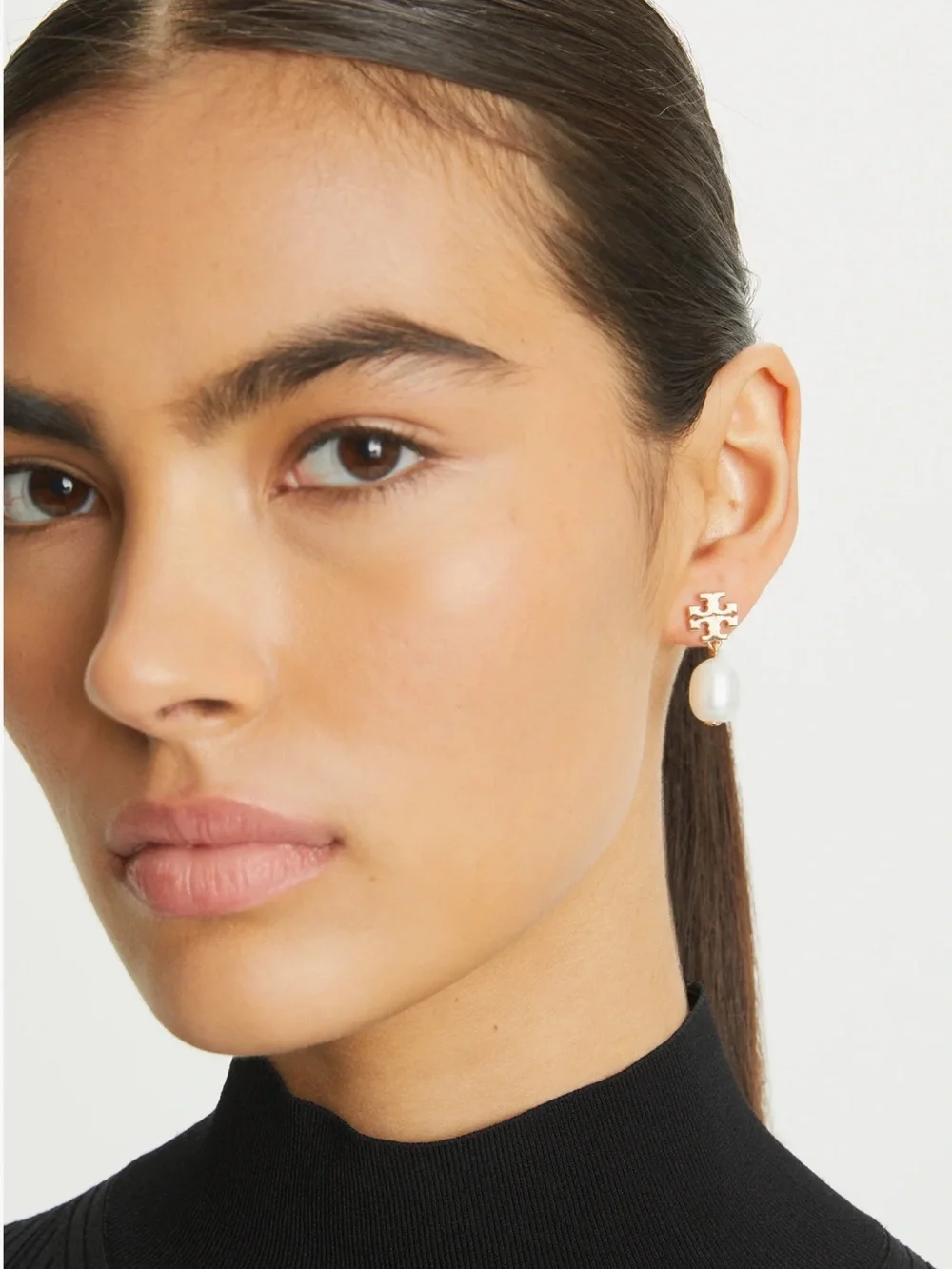 Tory Burch Moondance Pearl Drop Earrings